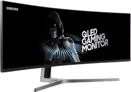 Samsung 49-Inch CHG90 144Hz Curved Gaming Monitor (LC49HG90DMNXZA) – Super Ultrawide Screen QLED
